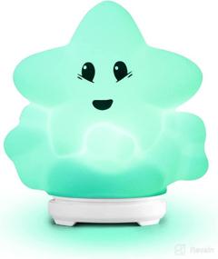 img 4 attached to 🎶 Smart Baby Sound Machine with Night Lights and Time-to-Rise - 16 Melodies, Lullabies & Nature Music - White Noise Soother for All - Portable & BPA Free