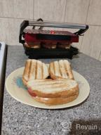 img 1 attached to Sandwich maker Kitfort KT-1609 Panini Maker, red review by Anastazja Chteinman ᠌