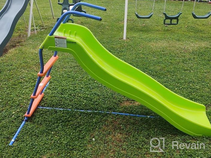img 1 attached to Unleash Outdoor Fun With A 6Ft Freestanding Slide For Kids - Perfect For Backyard Playsets And Playground Sets review by Mark Saric
