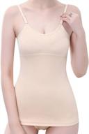 everbellus firm tummy control shapewear tank top compression underwear for women beige xx-large logo