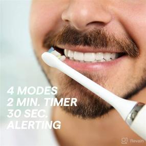 img 2 attached to 🦷 Travel-Friendly Electric Toothbrush with Wireless Charging: Experience Convenient Oral Care On-the-Go