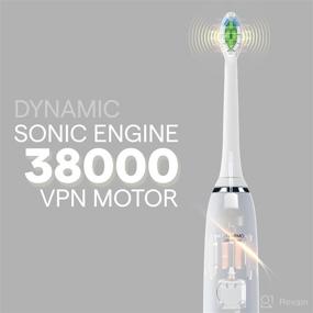 img 1 attached to 🦷 Travel-Friendly Electric Toothbrush with Wireless Charging: Experience Convenient Oral Care On-the-Go