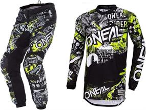 img 4 attached to Element Attack Offroad Jersey Medium Motorcycle & Powersports