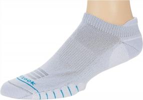 img 1 attached to Eurosock Ace Silver No Show Tab: Comfort & Style For Your Feet!