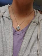 картинка 1 прикреплена к отзыву Сердцеобразное медальонное ожерелье SoulMeet с подвеской под семьей Поддерживайте близость с близкими с помощью серебра/золотой индивидуальной бижутерии Sunflower Heart Shaped Locket Necklace от Gary Hall