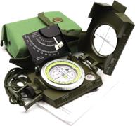 military-grade detuck compass w/ inclinometer, night fluorescence & waterproof design - perfect for hiking, camping & hunting! logo