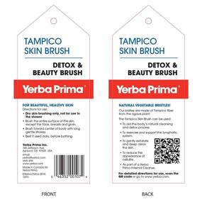 img 2 attached to Yerba Prima Tampico Skin Brush Personal Care