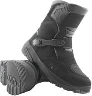 👢 firstgear timbuktu boots (8) (black): high-performance and stylish footwear for the adventurous logo