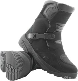 img 1 attached to 👢 Firstgear Timbuktu Boots (8) (Black): High-performance and Stylish Footwear for the Adventurous