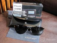 img 1 attached to Polarized Hexagon And Square Sunglasses For Women And Men With UV Protection By KALIYADI review by Brittany Smith