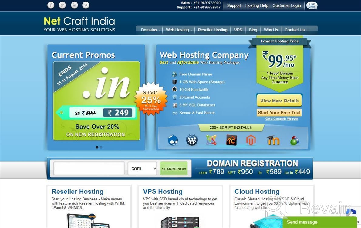 img 1 attached to Net Craft India Hosting Services review by Ronald Ingram