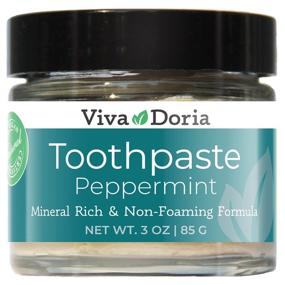 img 2 attached to Natural Fluoride Toothpaste by Viva Doria: A Powerful Dental Solution