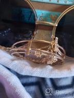 картинка 1 прикреплена к отзыву Шикарные и стильные набор из 19 штук стекируемых открытых наручных браслетов: 🌸 Набор браслетов из розового и золотого цветов для женщин, отличный подарок для девочек. от Dallas Grover