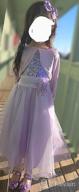 картинка 1 прикреплена к отзыву Блестящее безрукавное вечернее платье для маленьких девочек с отделкой пайетками, сетчатым тюлем и дизайном с цветочными мотивами от Christine Chase