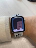img 1 attached to Renewed Apple Watch SE in Gold Aluminum with 📱 GPS + Cellular and Pink Sand Sport Band - 40mm review by Airi Ohtsuka ᠌