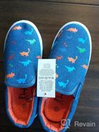 img 1 attached to 👟 K KomForme Toddler Slip-on Canvas Sneakers for Active Little Girls and Boys review by Dan Ball