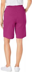 img 2 attached to Woman Within Women'S Plus Size 7-Day Knit Short