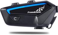 🏍️ freedconn fx 10 - motorcycle helmet bluetooth communication system: ultimate atv/dirt bike intercom with music sharing & ip67 ultra-thin design - grand release! логотип