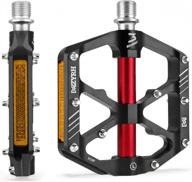 enhance your mountain biking experience with mzyrh flat alloy pedals: non-slip, 3 bearings, and platform types! logo