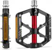 enhance your mountain biking experience with mzyrh flat alloy pedals: non-slip, 3 bearings, and platform types! logo