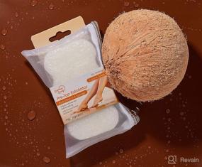 img 1 attached to Coconut Spongeables Summer Pre-Tan Exfoliating Product