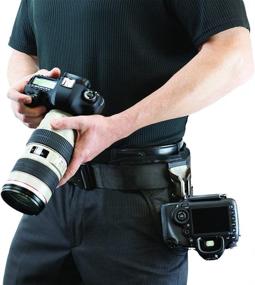 img 1 attached to 📸 Enhanced Spider Holster – SpiderPro Dual Camera Upgrade Kit v2 with DSLR and Mirrorless Camera Plate for Expanding SpiderPro Belt Capacity