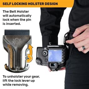 img 2 attached to 📸 Enhanced Spider Holster – SpiderPro Dual Camera Upgrade Kit v2 with DSLR and Mirrorless Camera Plate for Expanding SpiderPro Belt Capacity