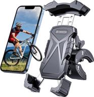 universal motorcycle phone holder for bike - bike mount for iphone 13, samsung galaxy s21, and more! логотип