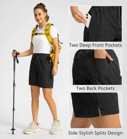 img 1 attached to Stay Comfortable And Sturdy With Soothfeel Women'S 7-Inch Quick Dry Hiking Cargo Shorts