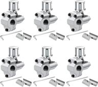 🌡️ trounistro 6 pack bpv-31 bullet piercing valve line tap valve kits - adjustable valve for air conditioners and hvac systems - 1/4", 5/16", 3/8" tubing logo