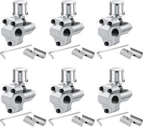 img 4 attached to 🌡️ Trounistro 6 Pack BPV-31 Bullet Piercing Valve Line Tap Valve Kits - Adjustable Valve for Air Conditioners and HVAC Systems - 1/4", 5/16", 3/8" Tubing