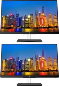 img 4 attached to 🖥️ HP Backlit Monitor 2 Pack 1JS07A8: 23.8" 1920X1080 HD, Anti Glare Screen, ASIMonitor11, HDMI & LED