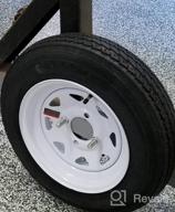 img 1 attached to Safely Secure Your Spare Tire With FIERYRED Spare Tire Carrier: Securely Holds 120IBS, Fits Most Wheels And Bolt Patterns, And Easy To Install With Lock. review by Shane Ryder