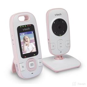 img 4 attached to 📹 VTech BV73121PK Pink Digital Video Baby Monitor: Full-Color & Auto Night Vision