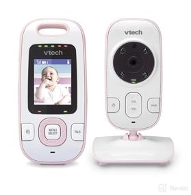 img 3 attached to 📹 VTech BV73121PK Pink Digital Video Baby Monitor: Full-Color & Auto Night Vision