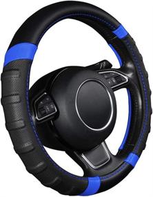 img 4 attached to AUTOYOUTH Car Steering Wheel Cover
