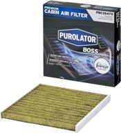 🌬️ revive your cabin air with purolatorboss premium filter featuring febreze freshness logo