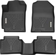 yitamotor floor mats compatible protection interior accessories ... floor mats & cargo liners logo