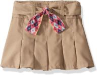 cherokee school uniforms little scooter girls' clothing ~ skirts & skorts logo