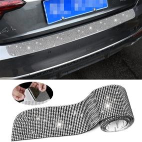 img 4 attached to Protector Accessories Rhinestone Anti Scratch Automotive