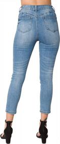 img 1 attached to Slip Into Style With MixMatchy'S Classic High Waisted Skinny Denim Jeans For Women