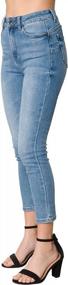 img 2 attached to Slip Into Style With MixMatchy'S Classic High Waisted Skinny Denim Jeans For Women