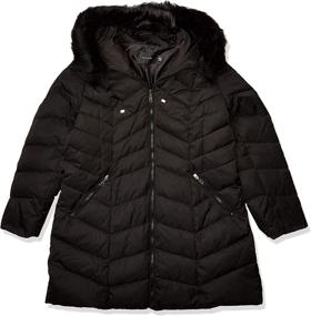 img 3 attached to Tahari Womens Heavy Weight Puffer Women's Clothing : Coats, Jackets & Vests