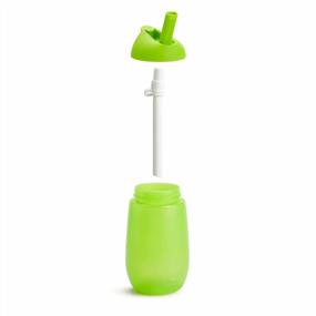 img 2 attached to Munchkin Simple Clean Straw Cup, 10 унций, 4 упаковки, синий/зеленый/розовый