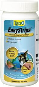 img 4 attached to Tetra EasyStrips 100 ct, Ammonia Test 🐠 Strips for Aquarium Water Testing (Model No: 19541)