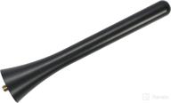 π enhance your ford mustang convertible (2015-2022) with antennamastsrus: 5 inch black aluminum antenna! logo