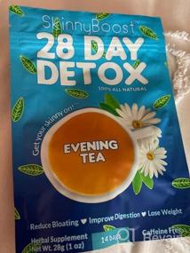 img 7 attached to Skinny Boost Evening Detox Tea-14 Tea Bags Total, Supports Detox And Cleanse, Reduce Bloating, 100% All Natural, Vegan, Non GMO