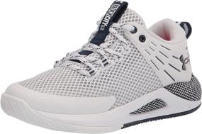 img 4 attached to Under Armour Womens Block White Women's Shoes ~ Athletic