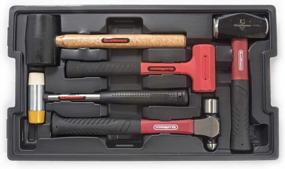 img 4 attached to GEARWRENCH 5 Pc. Hammer And Mallet Set - 82303D