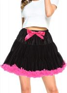 multi-layered tulle ruffled petticoat tutu skirt for women - perfect ballet dance costume accessory in 50s style logo